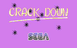 Crack Down screenshot 3 for Commodore 64